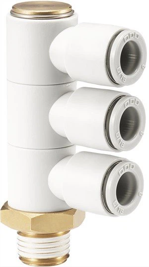 Kq2vt Пневматични бързи фитинги